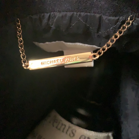 Adorable Designer Peacoat coat, Size P, Color Blue - Picture 12 of 14